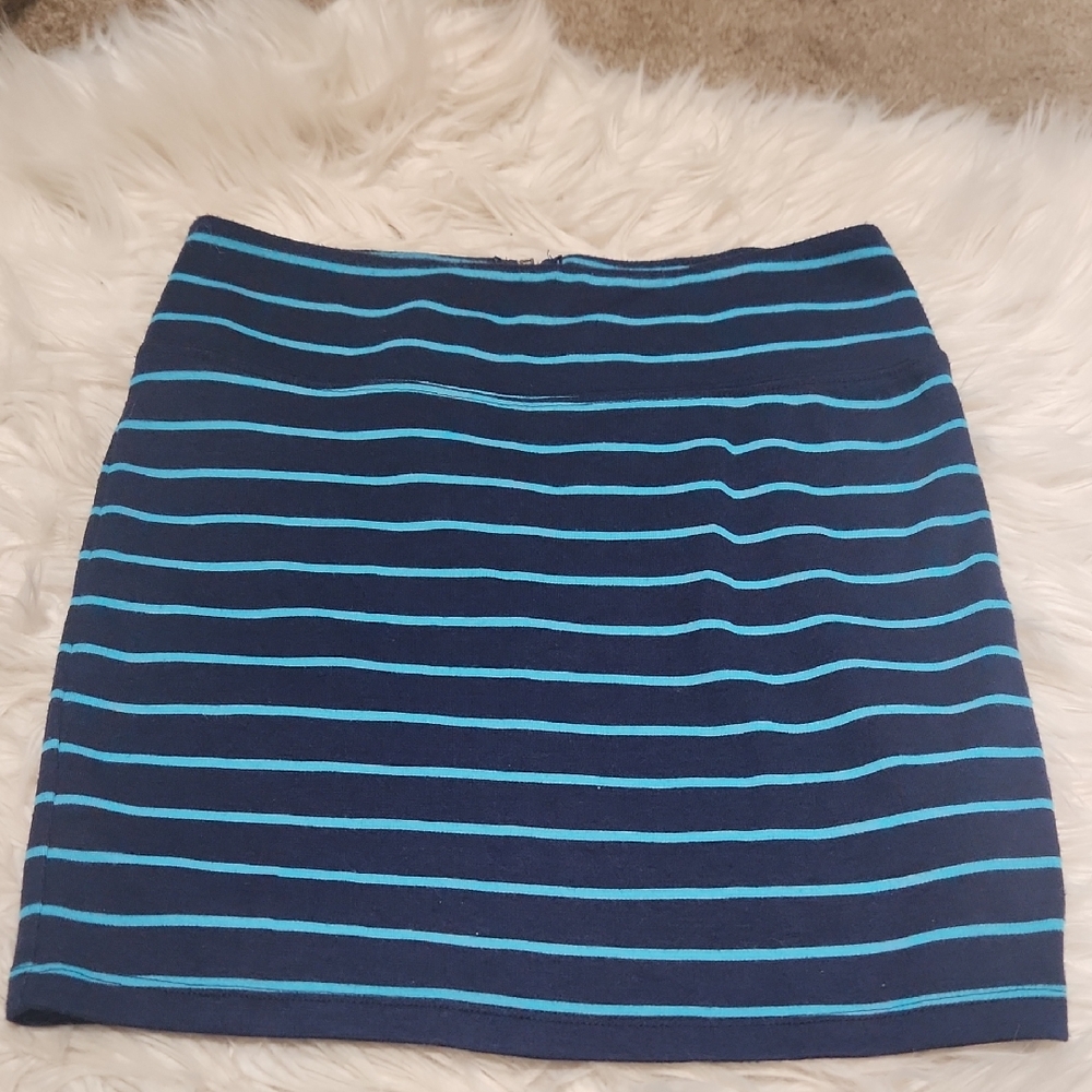 Xhilaration Striped Mini Skirt- Small